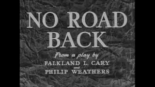 No Road Back (1957) British crime b-movie, with Paul Carpenter, Skip Homeier & Sean Connery.