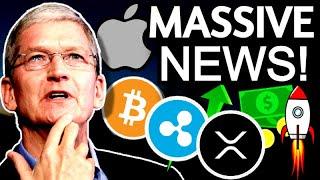 Apple CEO Tim Cook Owns CRYPTO & Ripple XRP Liquidity Hub! 