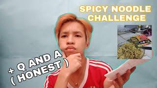 SPICY NOODLES CHALLENGE ?? + HONEST Q AND A // AP*CH OR CHOCOLATES?// 2ND VLOG