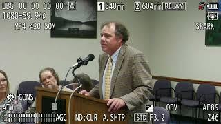 Walters Reports To Alleghany Co. Supervisors (11_6_24)