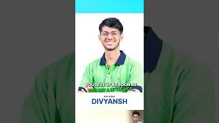 NEET AIR 1 from Allen Divyansh #NEET24 #Divyansh #Topper #720/720 #Allen