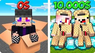  POOR VS RICH KID IN MINECRAFT!