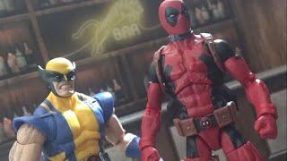 Wolverine & Deadpool vs Sabertooth (stop motion)