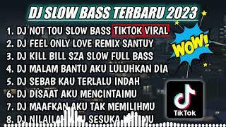 DJ SLOW FULL BASS TERBARU 2023 || DJ NOT YOU ALAN WALKER  REMIX FULL ALBUM TERBARU 2023