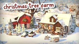 Christmas Tree Farm  || The Sims 4 Speed Build