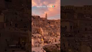 #matera #italy #beautiful #travel #explore #tourist #trending #explorer #attraction #reels #shorts