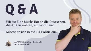 Wie ist Elon Musks Rat an die Deutschen, die AfD zu wählen, einzuordnen?