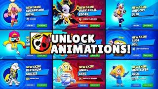 Unlocking ALL the New Skins & Brawlers in the Update! | Brawl Stars