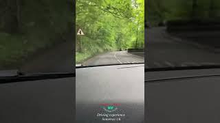 Driving to Dulverton, Somerset UK