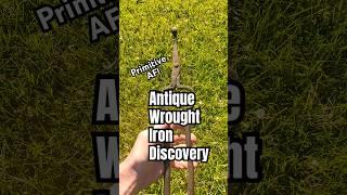 Wrought Iron Relic: Hand Made Tools of the Past #primitive #antique #history #antiques #blacksmith