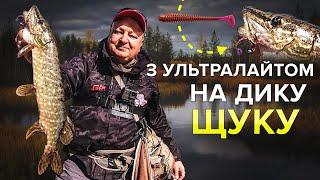 Осінній ультралайт на дикій річці. Багато щук, багато окунів! Як обрати ультралайт на щуку?