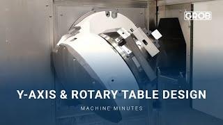 GROB – Y-axis & Rotary Table Design