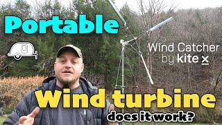 Wind Turbine for RV and Off-Grid Power - KiteX Wind Catcher