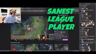 xQc reacts sanest LOL player in Tyler 1's game || xQc reacts LSF