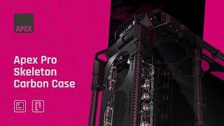 Explore the NEW Alphacool Apex Pro Skeleton Carbon Case