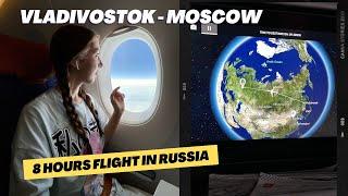 Third longest flight in RUSSIA  *traveling to Moscow*