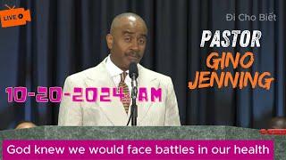 Pastor Gino Jennings -  God knew we would face battles in our health | Nov 20, 2024