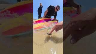 Finger Surfing REAL Waves