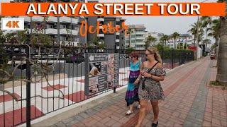 Alanya Street Tour 2024 ! Alanya Mahmutlar City Tour ! Alanya Antalya 2024 ! 4K 60 FPS !