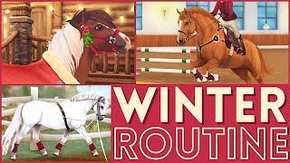 Winter Routine with Horses: Show Jumping, Lessons & Chores | Star Stable RRP