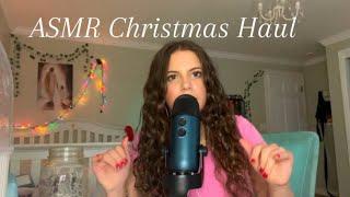 {asmr} christmas haul 2024 ! 