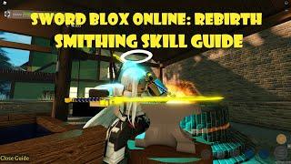 Sword Blox Online: Rebirth | Smithing Skill Guide