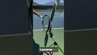 How to Create Tennis Topspin (Using the TopspinPro)