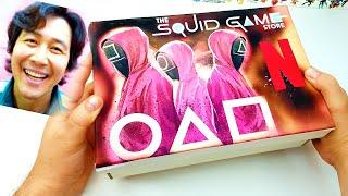 Squid game - СЮРПРИЗ БОКС - ЧТО ВНУТРИ??? Игра в Кальмара - обзор игрушек