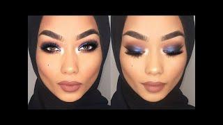 Makeup Collection - Blue smokey eyeshadow tutorial | Sabina Hannan