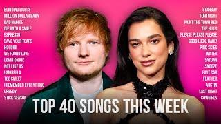 Top 40 Pop Songs 2025   Bruno Mars, Dua Lipa, Sia, Lady Gaga, The Weeknd, Maroon 5, Adele
