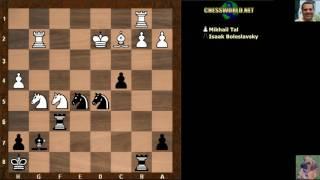 Evolution of Chess Style #173:  Mikhail Tal vs Isaac Boleslavsky : USSR Ch. (1958)  ·  King's Indian