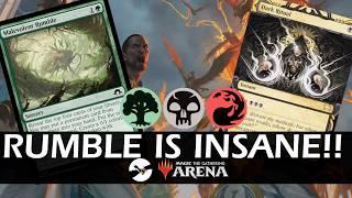 This NEW Card Is INSANE! Rumble Breach Deck Guide | Timeless | MTG Arena