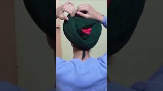 Right way to cover  #turbanator #turban #pagg #singh #dastar