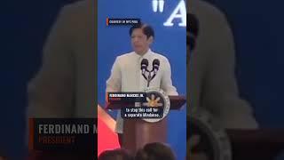Marcos rejects calls for independent Mindanao after Duterte’s remarks