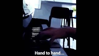 The young jazz pianist Lucio Acceso, plays "Mano a Mano" by Riccardo Cocciante