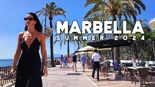 Marbella Spain Relaxing City Summer 2024 September Update Costa del Sol | Málaga [4K]