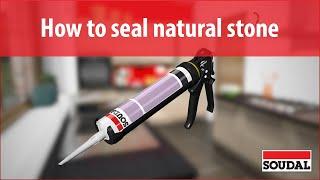 How to seal natural stone