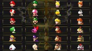 Mario Kart Wii - All Characters