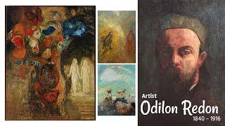 French Symbolist Artist "Odilon Redon's" Paintings (1840 - 1916)