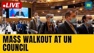 Dozens Walk Out During Russia’s UN Speech | Diplomats Show Support for Ukraine | N18G