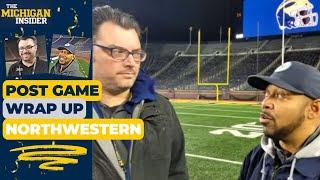 Michigan D shuts down Northwestern, offense surges in 2nd half for 50-6 victory