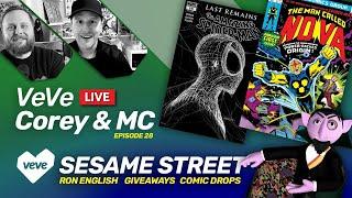 VeVe LIVE Episode 28 - SESAME STREET, Comics, Giveaways, Announcements and more!