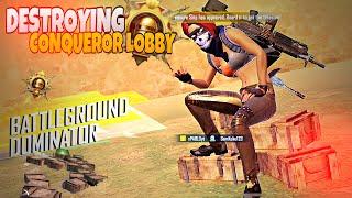 Destroying Conqueror Lobby‍️|Aggressive Clutches|Pubg Mobile|xPABLOgaming