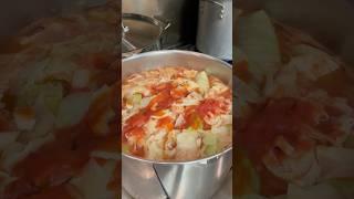 WE MADE 400 CABBAGE ROLLS #recipe #yum #cookingrecipes #cookingvideo #cookingshorts