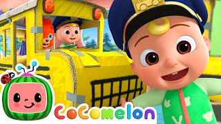 Wheels on the Bus (Official Video) CoComelon JJ's Animal Time Kids Songs | Animal Songs for Babies