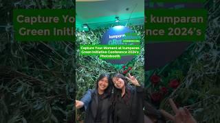 Capture Your Moment at kumparan Green Initiative Conference 2024’s Photobooth