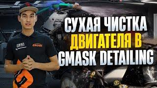 Сухая чистка двигателя в Gmask Detailing