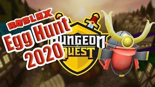 ️ROBLOX EGG HUNT 2020 DUNGEON QUEST! HOW TO GET THE SAMURAI EGG!️