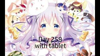 My Self Osu Motivation|Playing Dan Dan|Day 259 with tablet