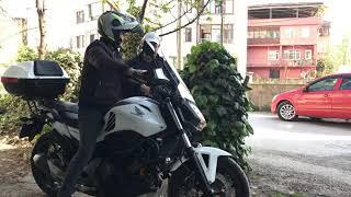 Honda NC 750S 2016 DCT Sound and Take Off